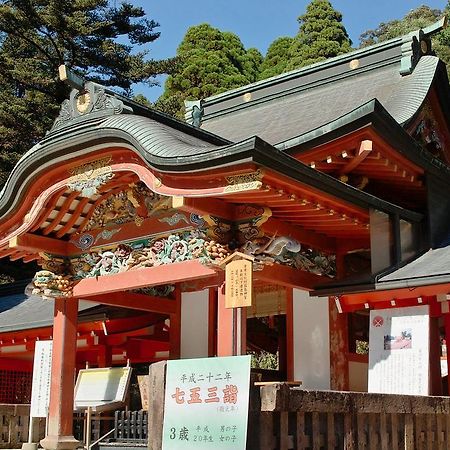 Minshuku Michiyasou Hotell Kirishima Exteriör bild
